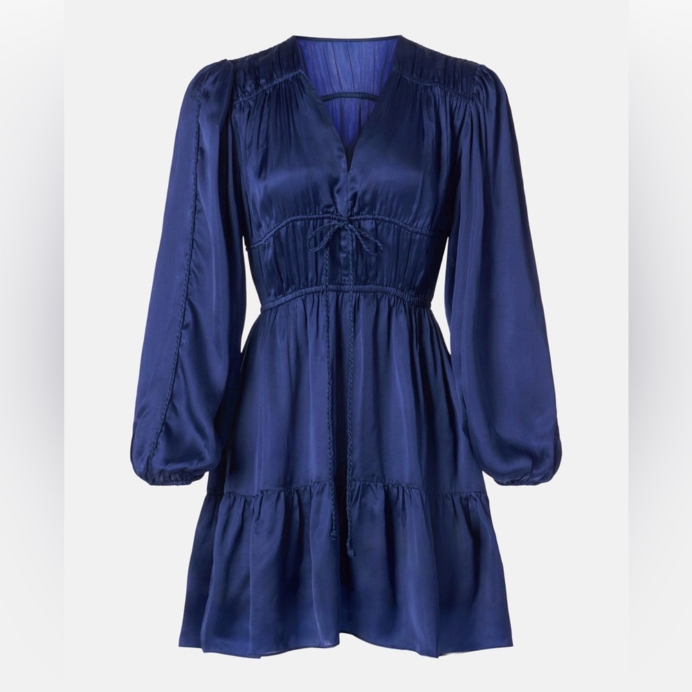 Navy Silky Mini Dress
Maje